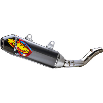 DUCATI DESMO 450 MX '26 - FMF 4.1 RCT STAINLESS SL (SLIP-ON) W/ CARBON END CAP